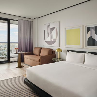 Junior Suite, 1 King Bed with Sofa Bed, Accessible, Balcony The William Vale Promo Code