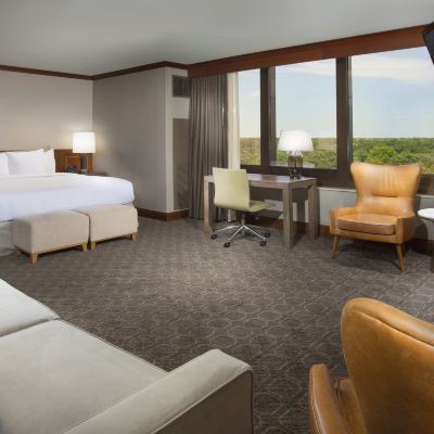 King Bed Two Room Directors Suite DoubleTree by Hilton Chicago - Oak Brook Promo Code