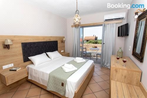 带海景的双人房