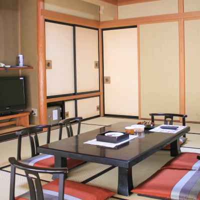 Japanese-Style Room with 10 and 6 Tatami Mats