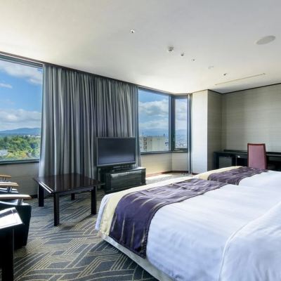 クラブラウンジへのフリーアクセス付きエグゼクティブツインルーム-禁煙-ラグジュアリーフロア 金沢東急ホテル クーポン