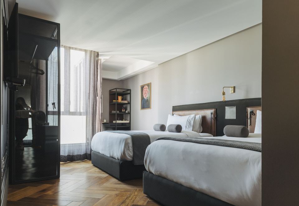 双人房， 2 张大床