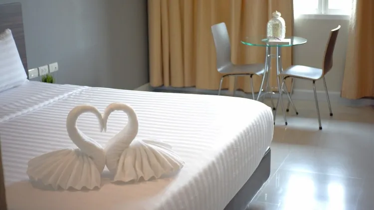 ห้องดีลักซ์ที่มีวิวเมือง (ปลอดสูบบุหรี่)