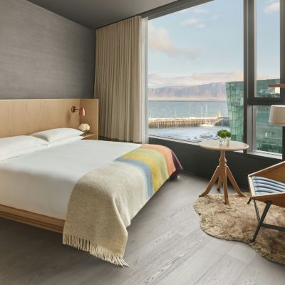 豪華套房，一卧套房，1張特大床，哈爾帕景 The Reykjavik Edition優惠