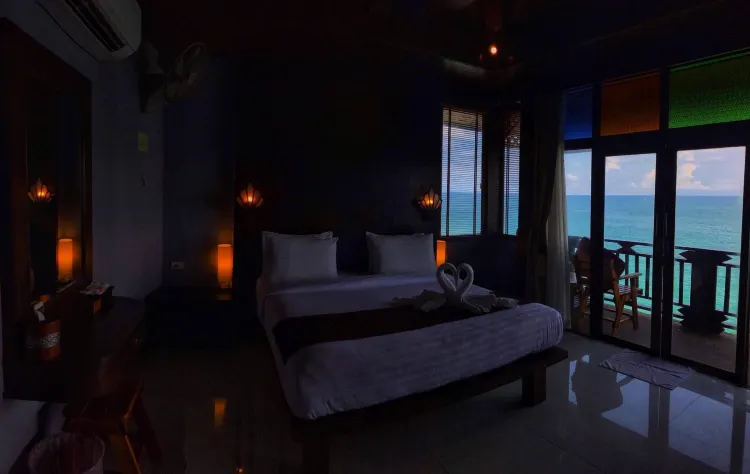 ห้องวิวชายหาด - ระเบียง