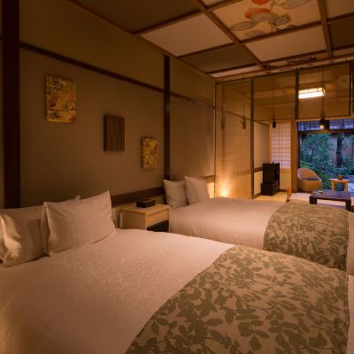Luxury Suite (60sqm) with Open-Air Bath A, Garden View, Non Smoking (Ages 13+ Only, No Stairs) Nazuna Kyoto Nijo-jo(Cha No Yado) Promo Code