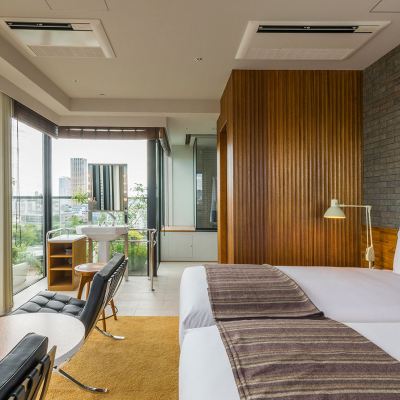 [Standard] [Standard] [Twin Room] [Non-Smoking] [Nightlife View] 恵比寿ホリックホテル クーポン