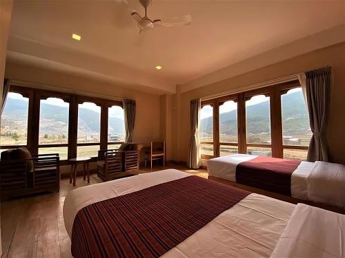 豪华双人或双床房