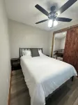 Newly constructed waterfront cabin C1 with pond and Trinity River views