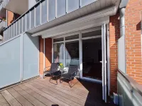 Modern city apartment with balcony and private parking space in a quiet location