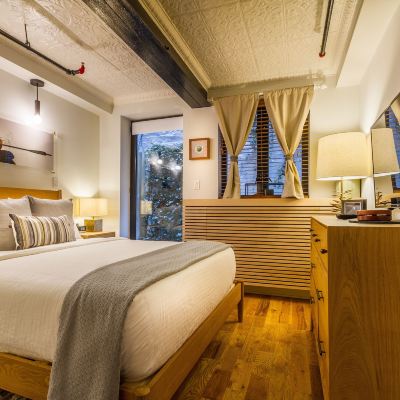 Deluxe Loft Suite with Patio (Lower Level) Franklin Guesthouse Promo Code