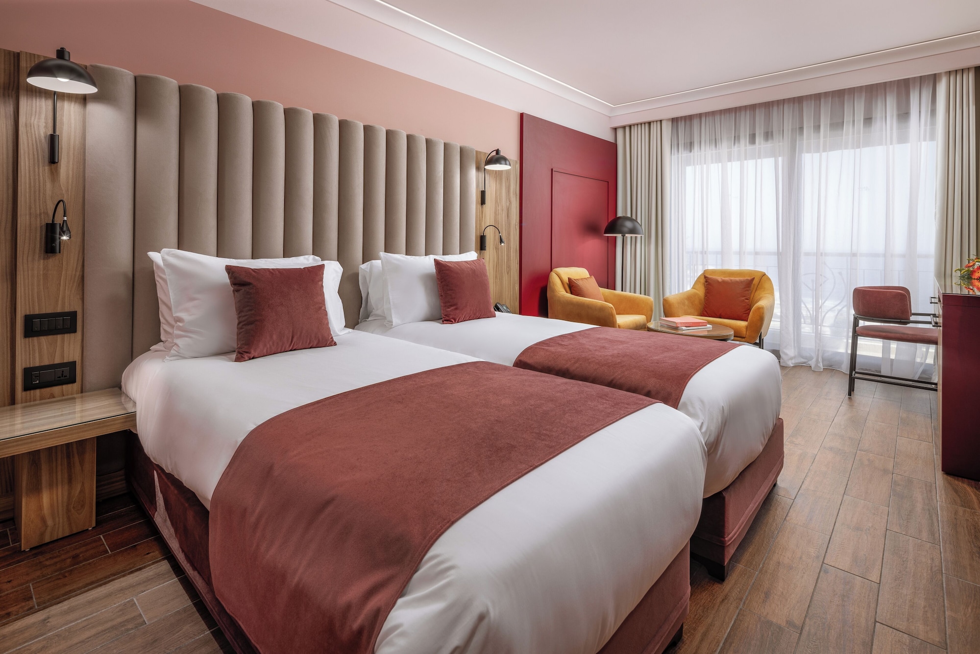 豪华海景特大床