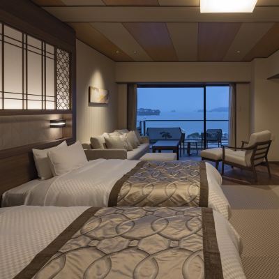 本館 スイート, ツイン 浴槽付き, オーシャンビュー 絹肌の湯　松島温泉　松島センチュリーホテル クーポン