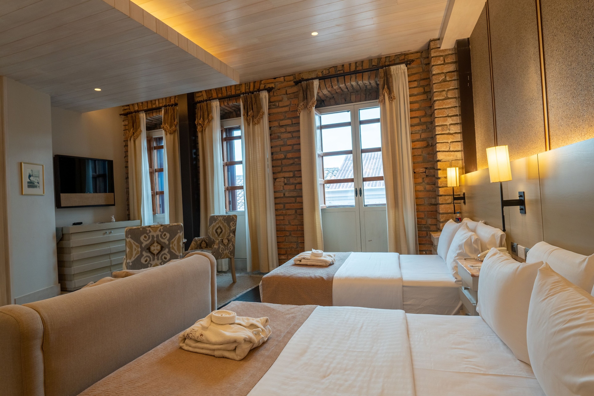 独特套房， 多张床， 厨房， 行政层