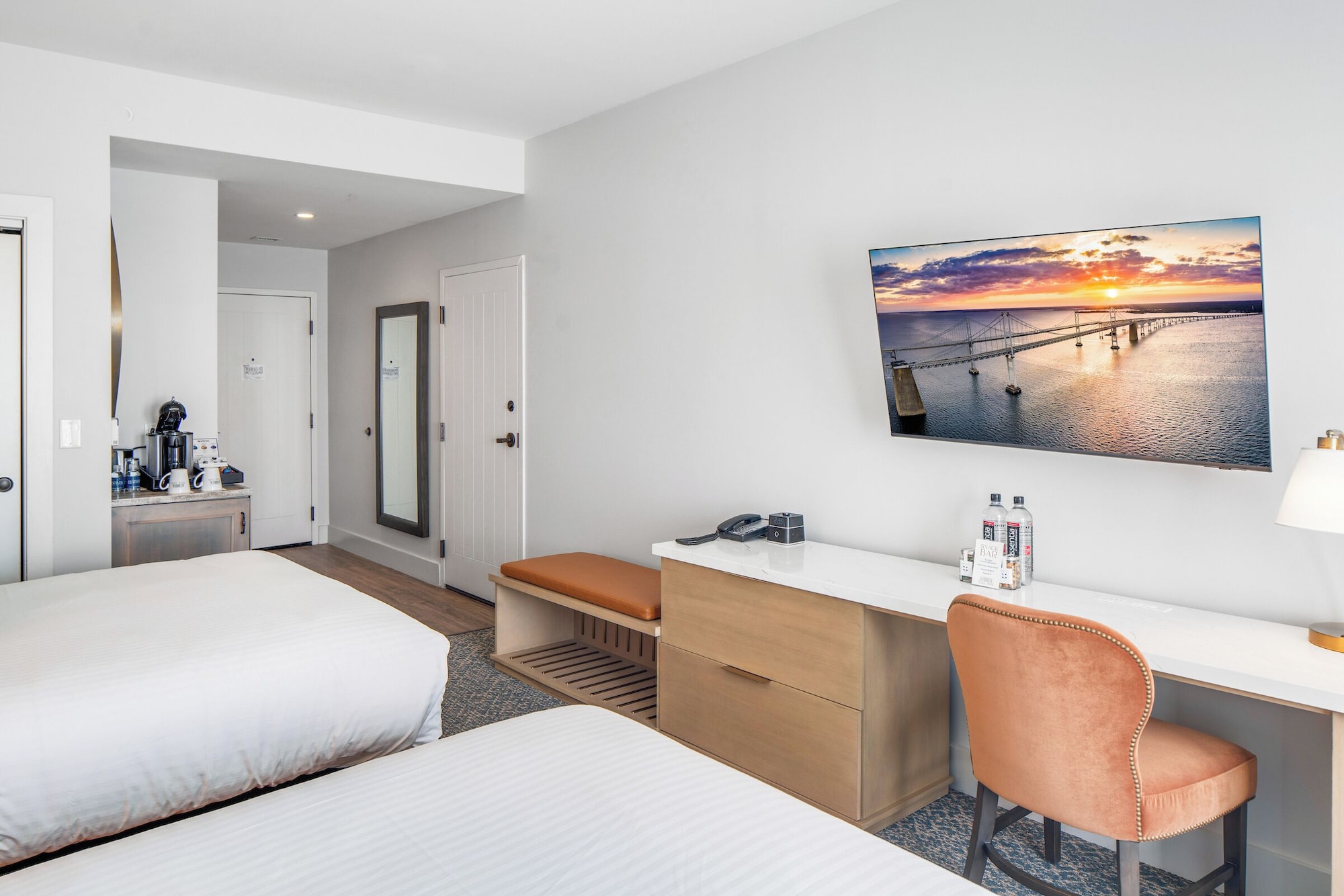 双人房， 2 张大床