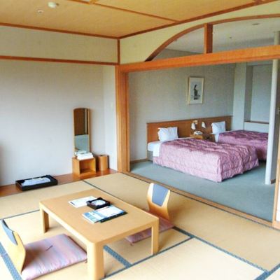 和風西洋風ルーム(ベッド2台)(ペントハウス)(北ウイング) つま恋リゾート 彩の郷 クーポン