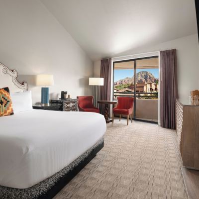 Room, 1 King Bed, Fireplace (Suncatcher | Red Rock View) The Wilde Resort & Spa Promo Code