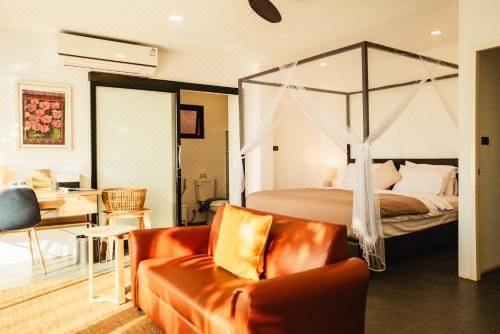 带露台的双人房