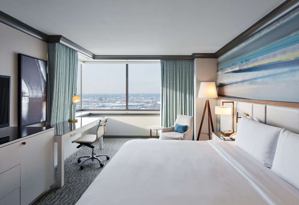 1张特大床 转角房 地标景观