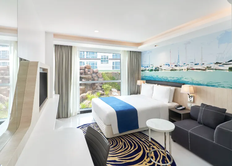 ห้องเตียงควีนไซส์ที่เข้าถึงได้ง่าย