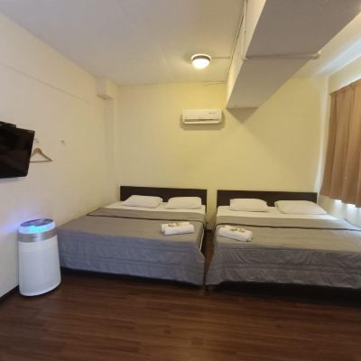 Bilik Keluarga dengan Bilik mandi Kongsi Kupon SO Hotel