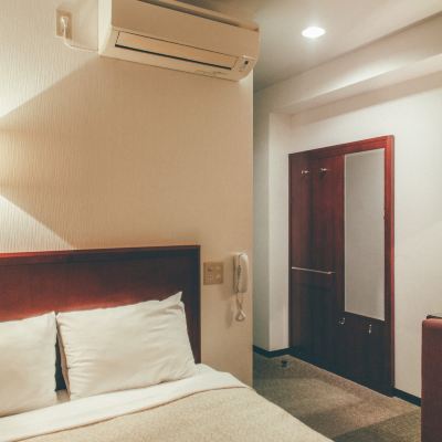 標準小型雙人床房帶浴室-禁菸 燒津站前吳竹飯店優惠