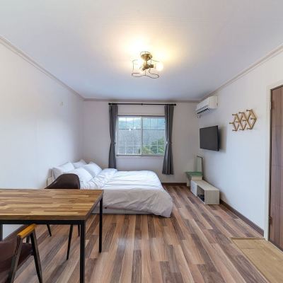 룸 6 더블 침대 가평 오늘하루 스파펜션 쿠폰