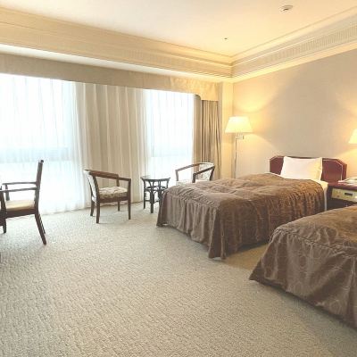 デラックスツインルーム(浴室) 福井アカデミアホテル クーポン