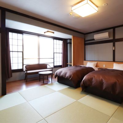 Japanese Style Classic Twin Room With Japanese Verandah-Smoking 悠の湯　風の季 クーポン