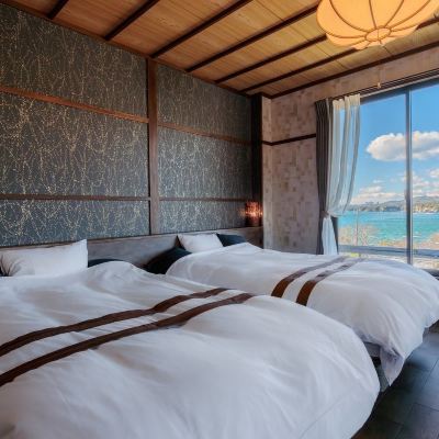 和洋式コーナーオーシャンビュールーム(浴室) 伊勢志摩　情景の宿　あづま クーポン