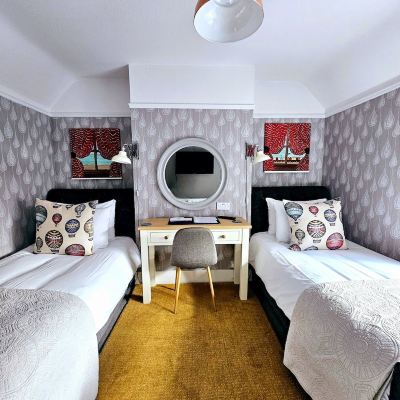 Deluxe Twin Room, Ensuite, Garden View (the Old Vic Twin Room-9)