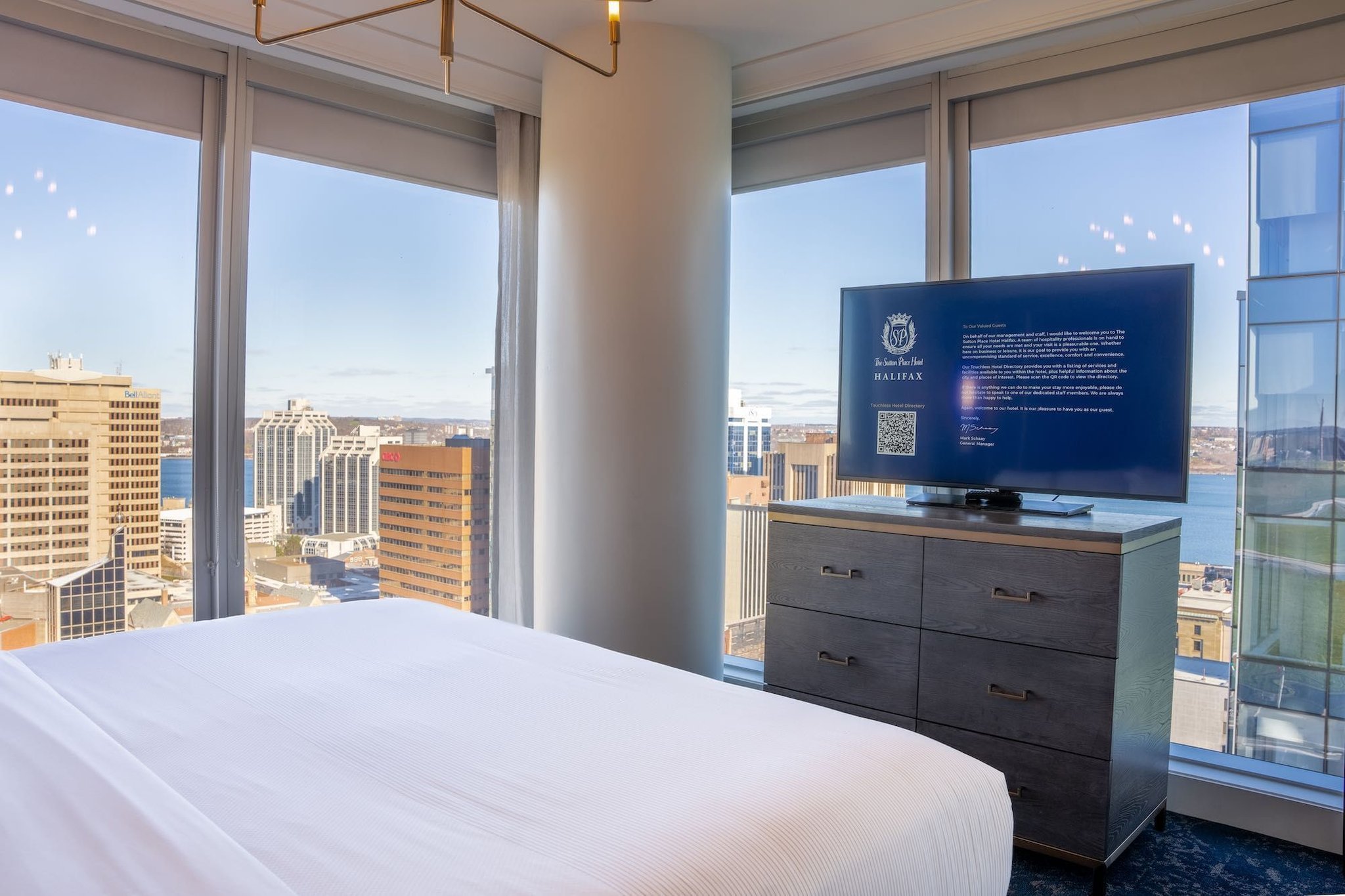 带梳化床的行政特大床套房