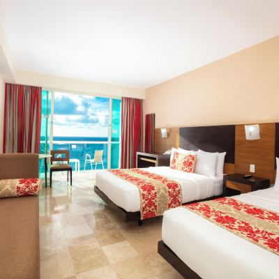 Club Room, 2 Double Beds, Balcony, Ocean View Krystal Cancun Promo Code