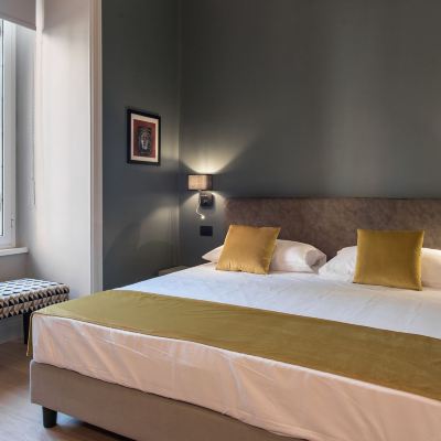 Classic Double Room, 1 Queen Bed, Refrigerator, City View Domus Alberico Promo Code