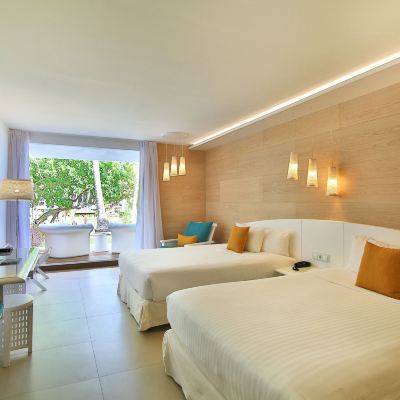 Room, 2 Double Beds, Terrace, Ocean View La Creole Beach Hotel & Spa Promo Code