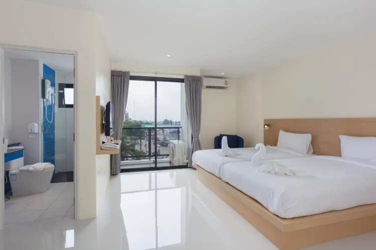 ห้องมาตรฐานพร้อมเตียงเดี่ยว 2 เตียง