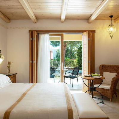 Bungalow with Garden View Mitsis Blue Domes Resort & Spa Promo Code