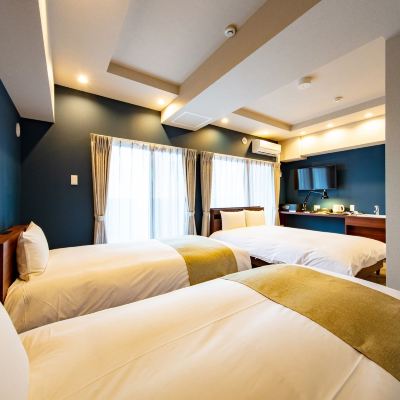 北欧モダンエコノミートリプルルーム ヴィラコウシドウ琴似 クーポン