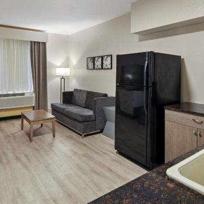 Suite-1 King Bed, Non-Smoking, Conference Table, Microwave, Refrigerator, Sofabed Best Western Heritage Inn and Suites Promo Code