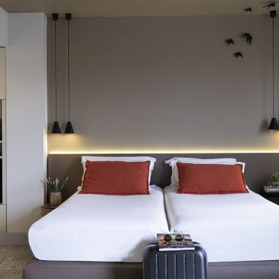 標準雙床房（帶梳化床） 聖塔卡塔林那波爾圖市中心美居酒店優惠