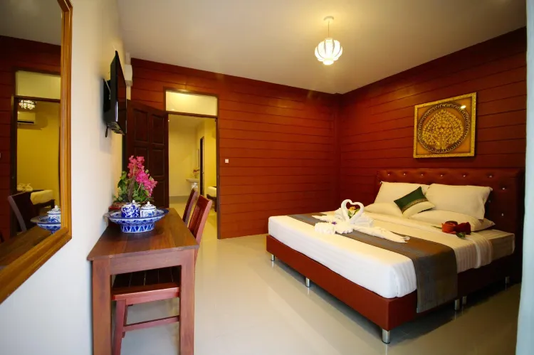 ห้องเตียงใหญ่สำหรับครอบครัว