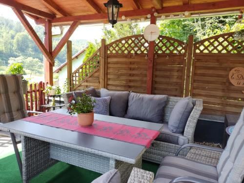 带江景的一室公寓