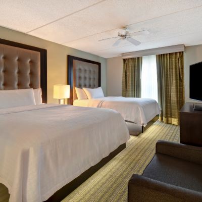 2 Double Beds 1 Bedroom Suite Nonsmoking Homewood Suites by Hilton Philadelphia-Great Valley Promo Code