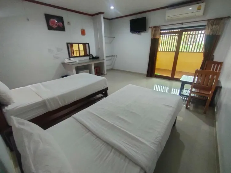 ห้องดีลักซ์ทวิน ห้ามสูบบุหรี่