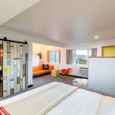 Room, 1 King Bed, Accessible (Accessible Grand Avenue King) The Lark Promo Code