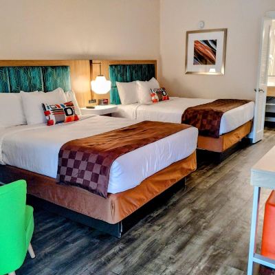 Standard Room, 2 Double Beds Tiki Resort Promo Code