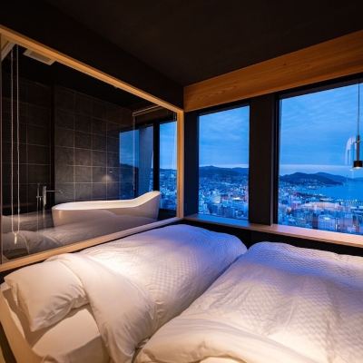 Japanese-Western Style Room, Private Bathroom With View, Non Smoking