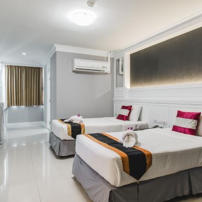 豪華雙床房 曼谷康文特公園飯店優惠