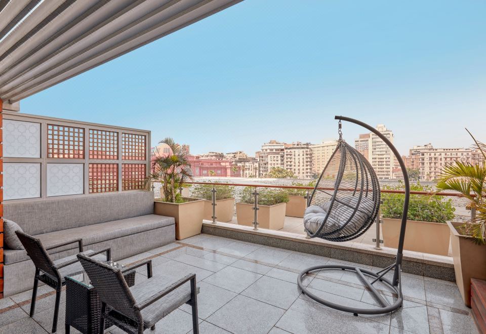 The Nile Ritz-Carlton, CairoDeluxe Room, 2 Double, Terrace