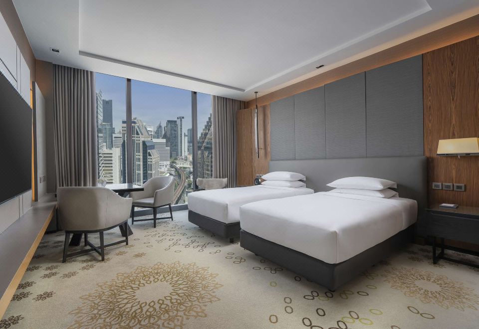 Hyatt Regency Bangkok Sukhumvit2 Twin Beds City View Club Access